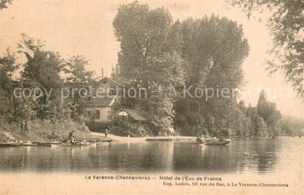 La Varenne-Chennevieres Hotel de L_Ecu de France