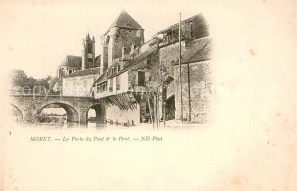 Moret-sur-Loing Porte du Pont