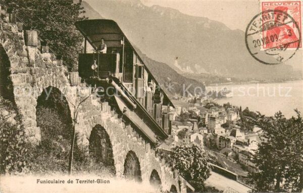 Territet Glion Funiculaire