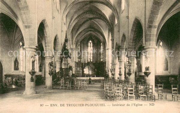 Treguier Cotes d Armor Plouguiel Eglise