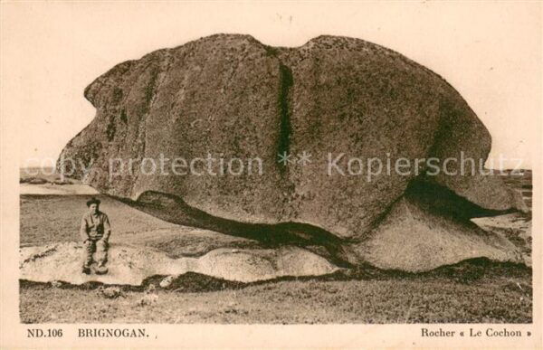 Brignogan 29 Rocher Le Cochon