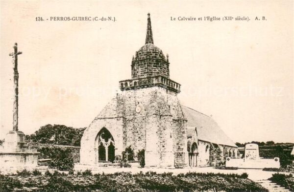 Perros-Guirec Calvaire Eglise