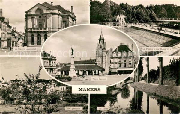Mamers 72 Le Theatre Municipal La Piscine Les Mou