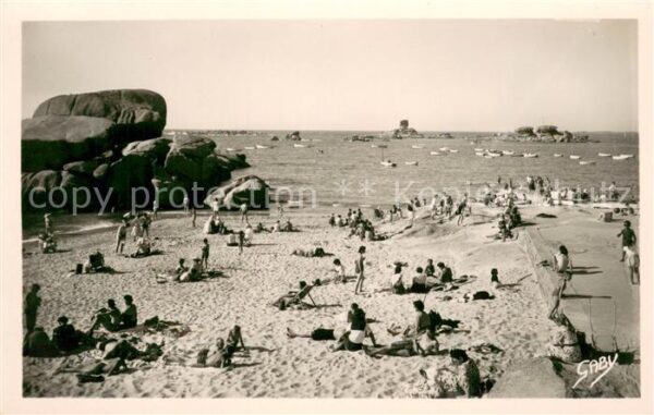 Tregastel Plage du Coz Pars et le De