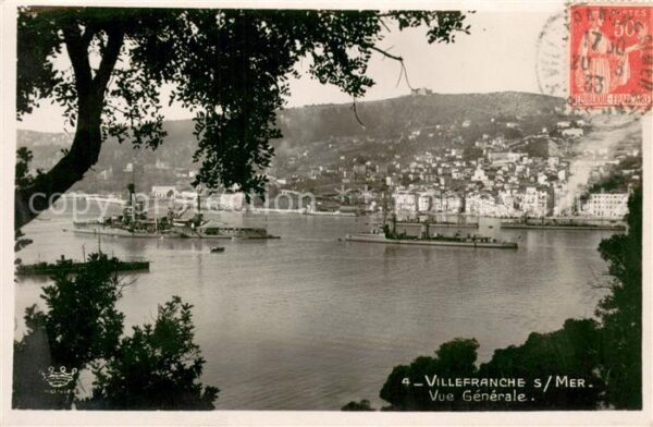 Villefranche-sur-Mer Vue generale