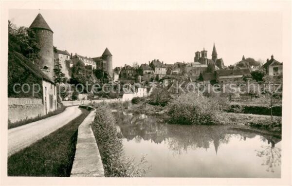 Semur-en-Auxois Vue generale