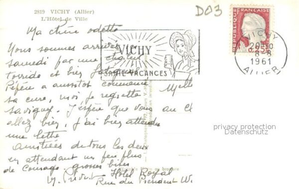 Vichy Allier Hotel de Ville – Bild 2