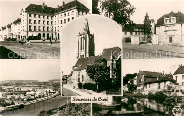 Creil Vue d’ensemble Eglise