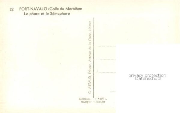 Port-Navalo Le phare et le Semaphore – Bild 2