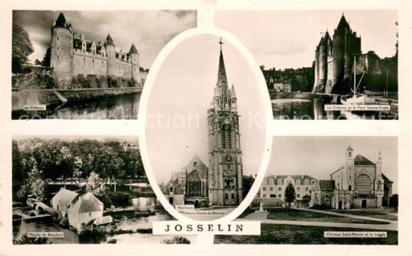 Josselin Le Chateau Moulin de Beaufort Pont Sain