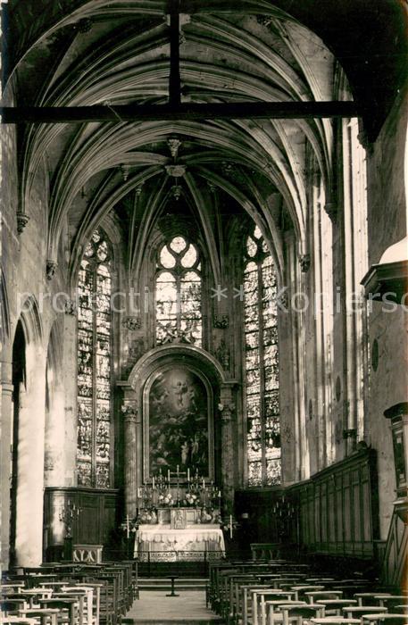 Ecouen Eglise Saint Acceul Choeur et vitraux
