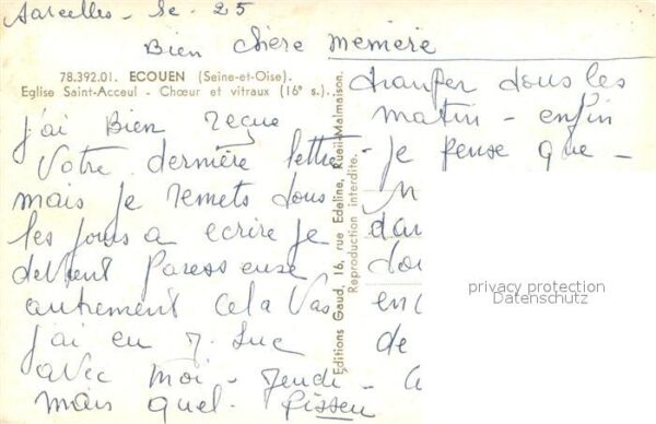 Ecouen Eglise Saint Acceul Choeur et vitraux – Bild 2