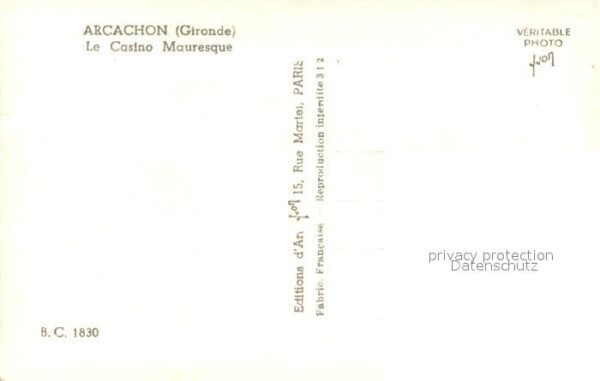 Arcachon 33 Le Casino Mauresque – Bild 2