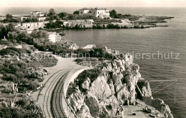 Cap d Antibes Eden Roc et la ponte de l'Ilette