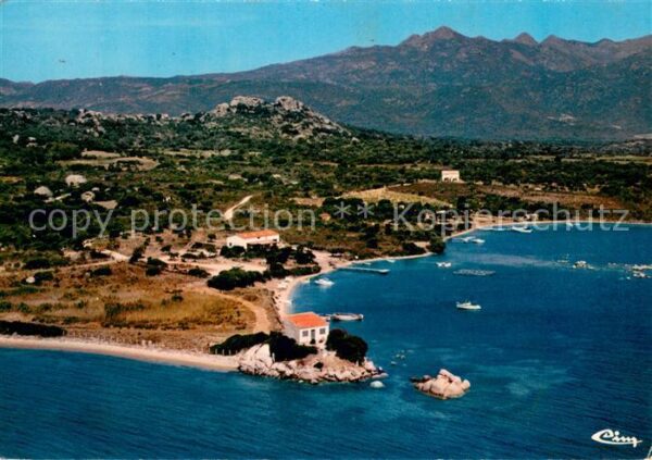 Pianottoli-Caldarello Ile de beauté vue aérienne