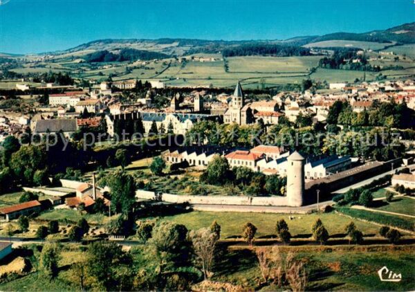 Cluny Vue Generale aérienne
