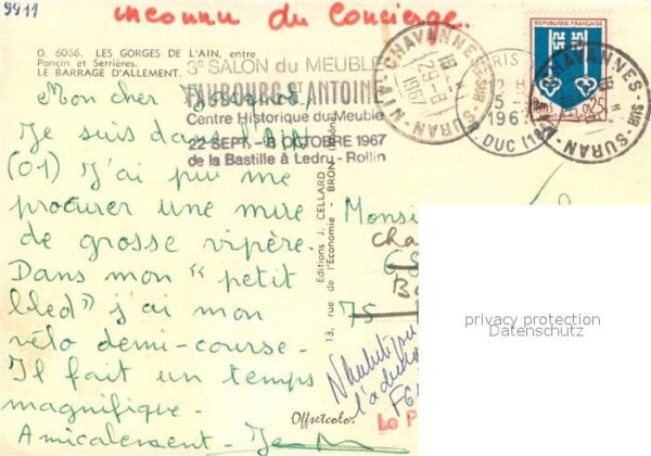 Poncin Les gorges de l'Ain Barrage d_Allement – Bild 2