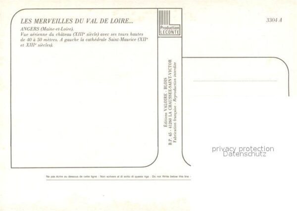 Angers 49 Chateau XIIIe siècle Cathedrale Saint M – Bild 2