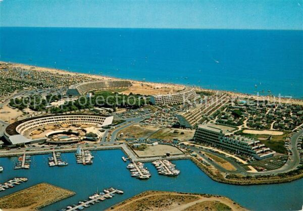 Cap-d Agde Vue aérienne du Centre Naturiste