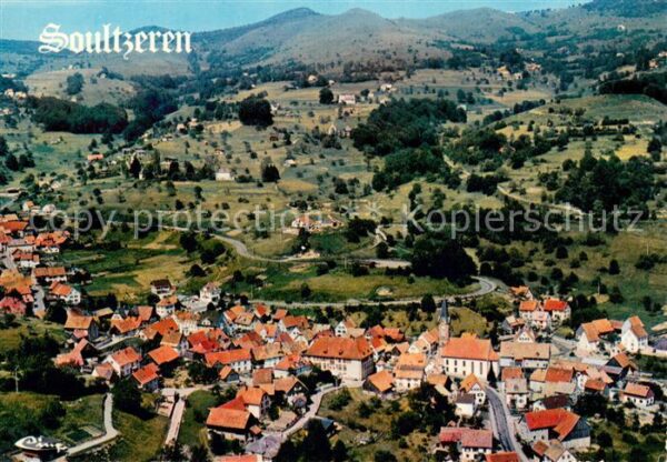 Soultzeren Vue aerienne Vallee de Munster