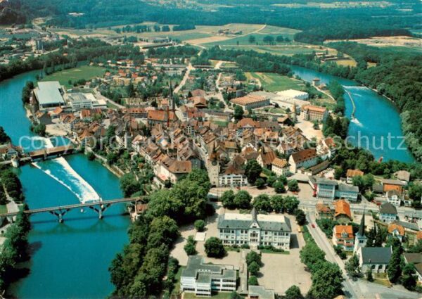 Bremgarten AG Fliegeraufnahme