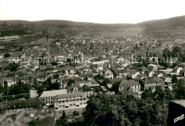 Forbach Lothringen Stadtpanorama