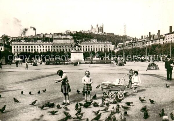 Lyon France Place Bellecour