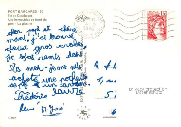Port Barcares Ile de Coudalere Les immeubles au bord – Bild 2
