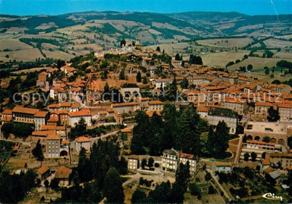 Thizy Rhone Vue generale aerienne