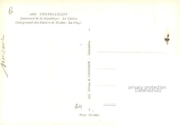 Chatelaillon-Plage Boulevard de la Republique Le Casino Ch – Bild 2