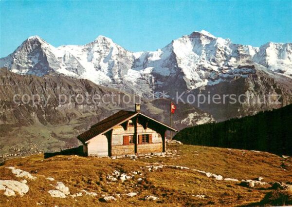 Grindelwald Berner Oberland mit Eiger Mönch und Jun