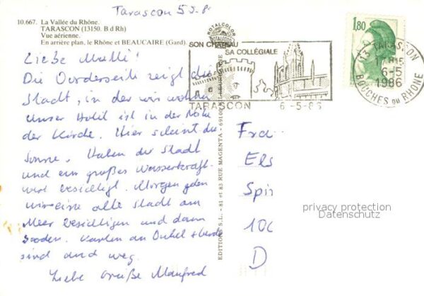 Tarascon 13 Vallee du Rhône et Beaucaire vue aérien – Bild 2