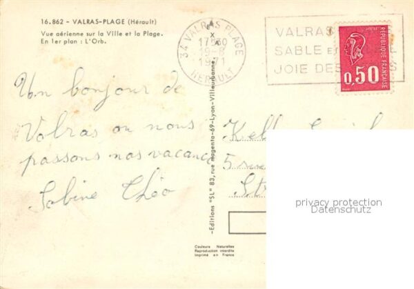 Valras-Plage Vue aérienne sur la ville et la plage – Bild 2