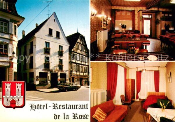 Wissembourg Weissenburg Alsace Hôtel Restaurant de la Rose