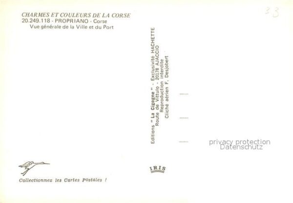 Propriano Vue aérienne de la ville et du port Col – Bild 2