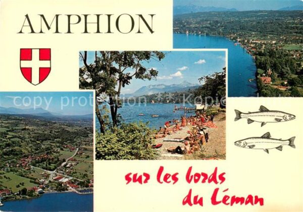 Amphion Sur les bords du Leman Lieu de sejour d