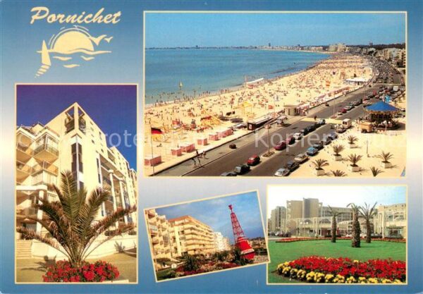 Pornichet Les Oceanes et le Boulevard de mer Vue