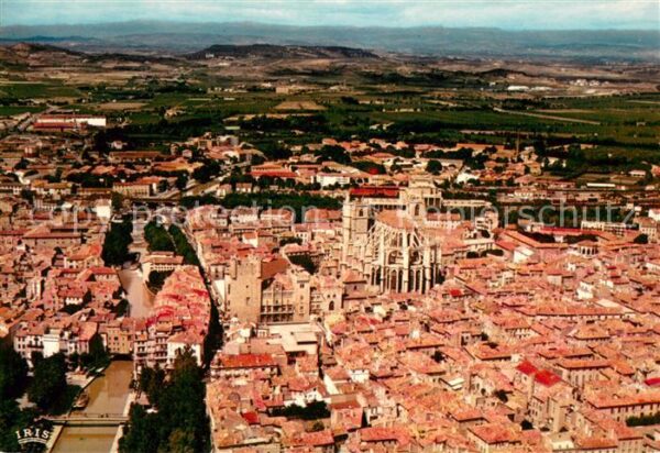 Narbonne Aude Capitale de la Gaule Narbonnaise Vue ae