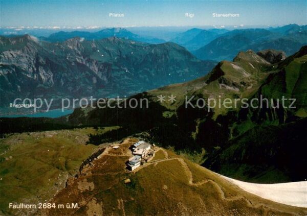 Faulhorn Berghotel Faulhorn Brienzersee Pilatus