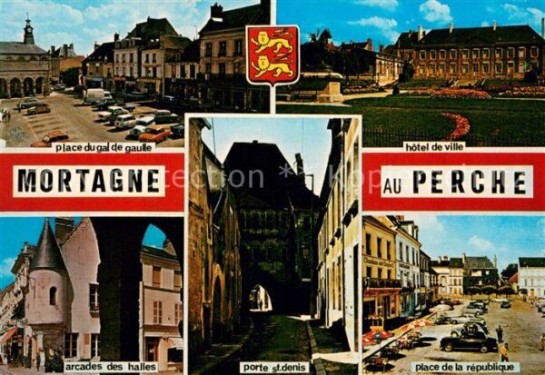 Mortagne-au-Perche Place du General de Gaulle Hotel de Vil