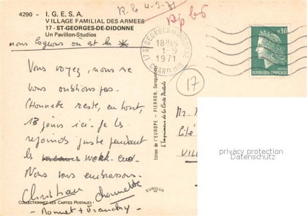 Saint-Georges-de-Didonne IGESA Village Familial des Armees – Bild 2