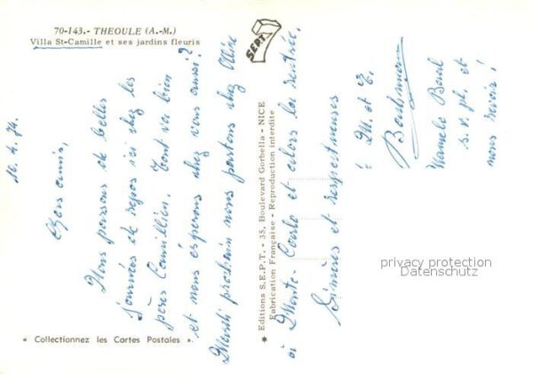 Theoule-sur-Mer Villa St Camille et ses jardins fleuris – Bild 2