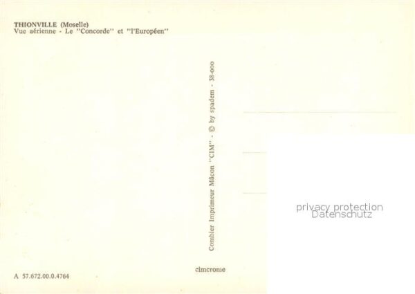Thionville Vue aerienne Le Concorde et l'Europeen – Bild 2