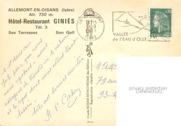 Oisans Hotel Restaurant Ginies Ses Terrasses S – Bild 2