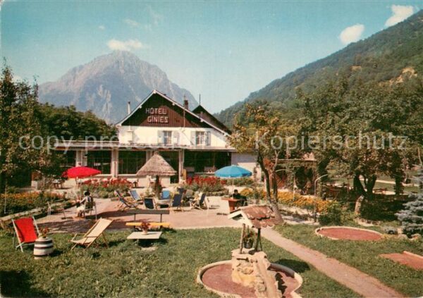 Oisans Hotel Restaurant Ginies Ses Terrasses S