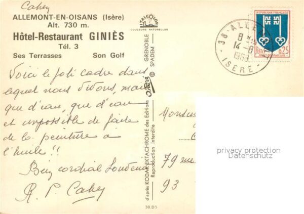 Oisans Hotel Restaurant Ginies Ses Terrasses S – Bild 2