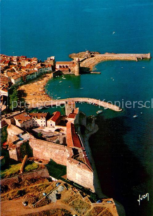 Collioure Le Chateau le nouveau Port et l’Eglise