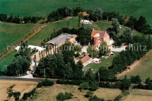 Pernes-les-Boulogne Manoir de Senlecques France Vue aerienn