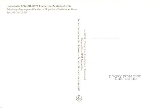 Emmetten Heimstätte SPM Panorama Terrasse Speise – Bild 2