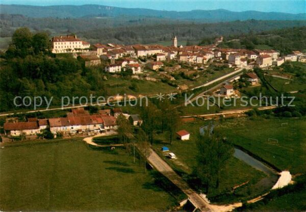 Saint-Julien Jura Vue aerienne